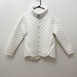 Sam Edelman White Quilted Puffer Jacket